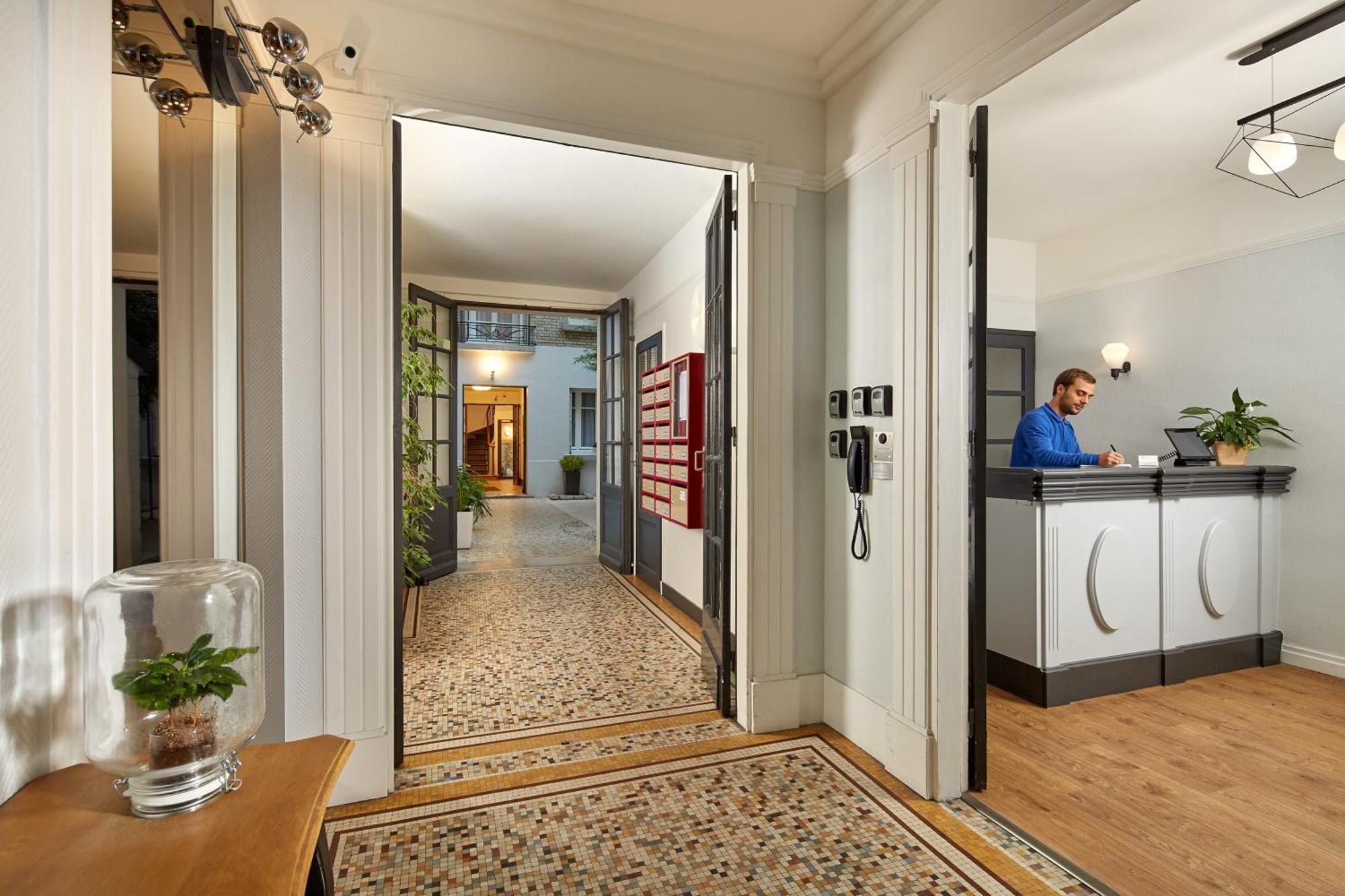 Hotel Residence Paris Asnieres エクステリア 写真
